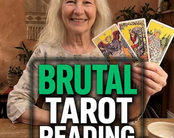 Same Hour Extra Detaillierte Brutal Tarot Legung, Keine Zuckerbeschichtung, Ehrliche Brutale Psychische Voraussage