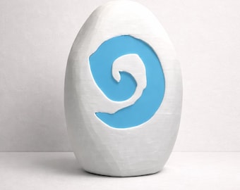 WoW Hearthstone-replika – World of Warcraft-skrivbordsdisplay – Spelpresent – Dekor till spelrum