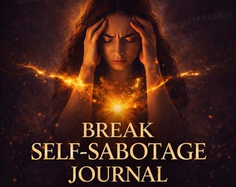 Diario per rompere l'autosabotaggio: un quaderno di esercizi di guarigione di 30 giorni, per smettere di pensare troppo, costruire la fiducia in se stessi, riequilibrare le emozioni e trasformare la mentalità.