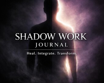 Diario dell'ombra per la guarigione interiore (stampabile) – Ferma l'autosabotaggio e il sovraccarico emotivo | Quaderno di lavoro per la scoperta di sé | Agenda per la chiarezza mentale