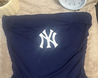 Vintage 90s New York Yankees Sweatshirt: Russell MLB Blue XL - Etsy