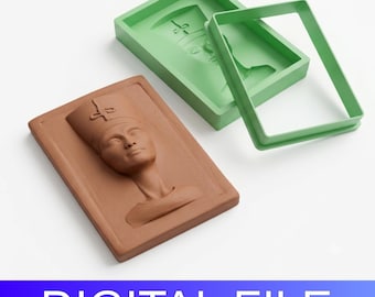 Nefertiti Set  – 3D Printable STL (DIGITAL FILE)