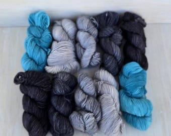 The Alpaca Yarn Company Mini Madness 10 Mini Skeins Paca Peds Sock Yarn