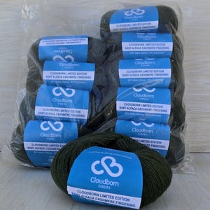 Cloudborn Fibers Baby Alpaca Cashmere Fingering