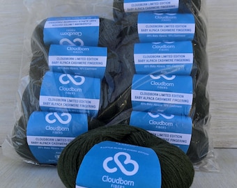 Cloudborn Fibers Baby Alpaca Cashmere Fingering