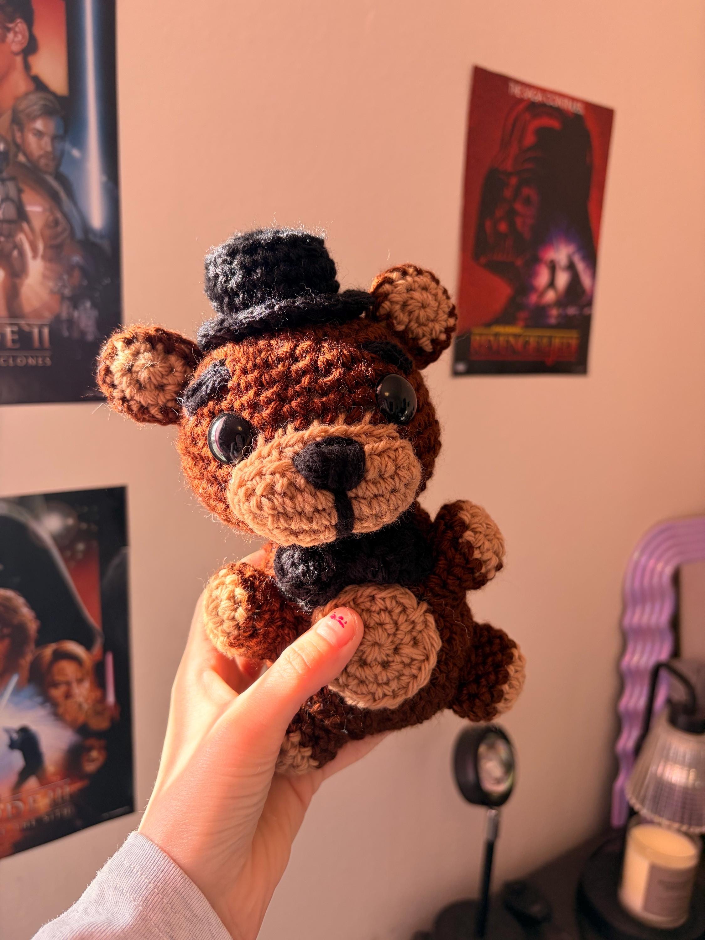 Crochet Freddy Fazbear - Etsy