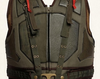 Handmade Cyberpunk Tactical Vest – Post-Apocalyptic Techwear Armor, Sci-Fi Cosplay Rig