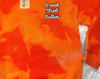 Pull à col rond effet tie-dye inspiré des Flyers