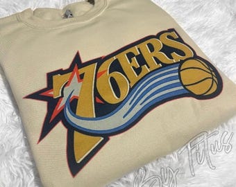 Pull à col rond inspiré des Sixers