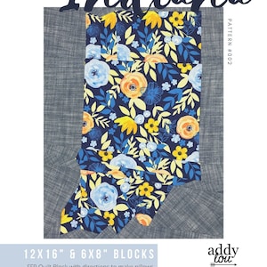 Indiana Quilt Block Pattern (Downloadable)  - Foundation Paper Piecing  - FPP Pattern - Sewing Pattern - Quilting pattern -Scrap Quilt Block