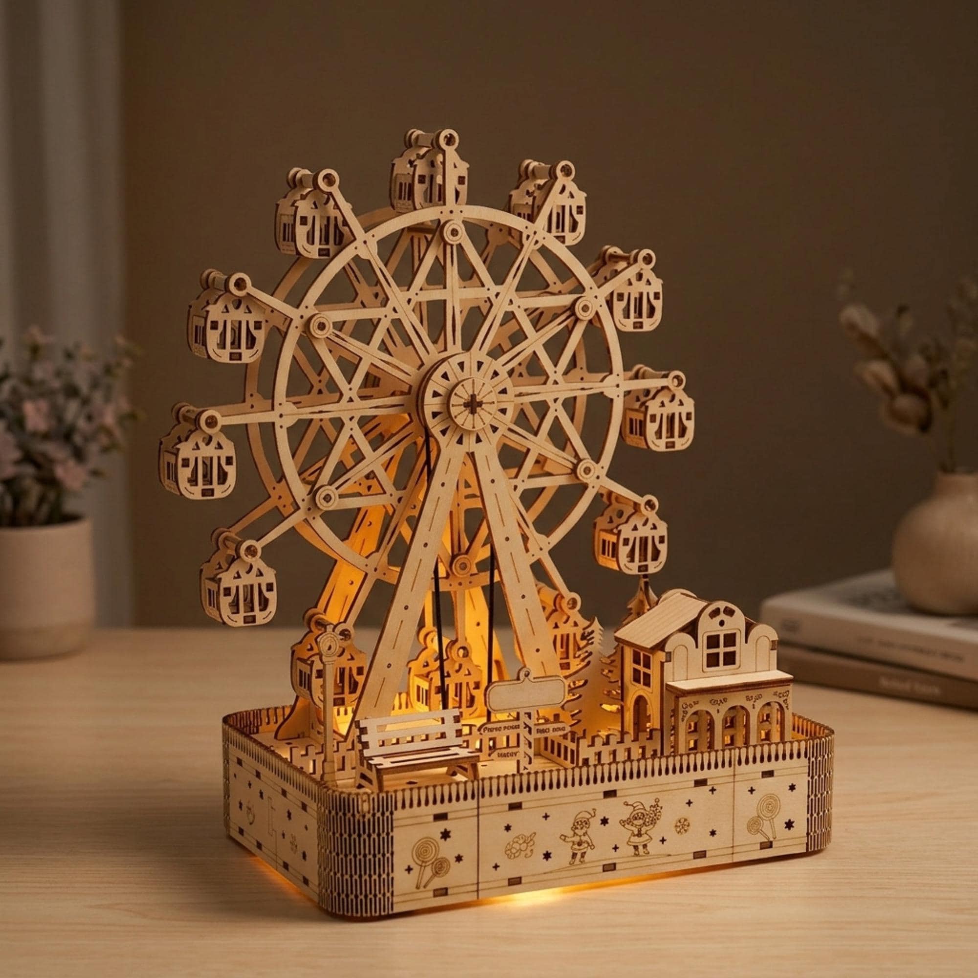 Toy ferris wheel - Etsy 日本