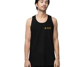 Buds Fitness Men's Cotton Athletic Tank Top – Soft, Durable Sleeveless Shirt