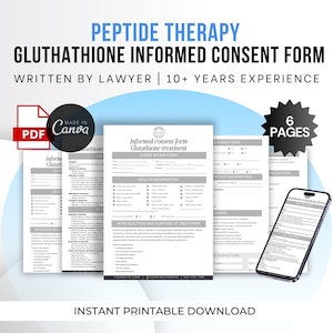 glutathione consent form Im Injection Consent Form
