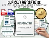 Retatrutide Clinical Guide | GLP-R3 Peptide | Retatrutide Cheat Sheet, Retatrutide ebook | Medical weight loss flyer, peptide therapy guide