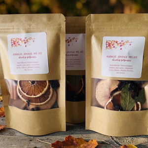 Herfstgeur Pot Pourri Kit | Herfsthuisgeur (Potpourri voor op het fornuis)
