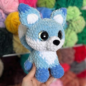 Fox Crochet Pattern - Low Sew Amigurumi Fox image 4