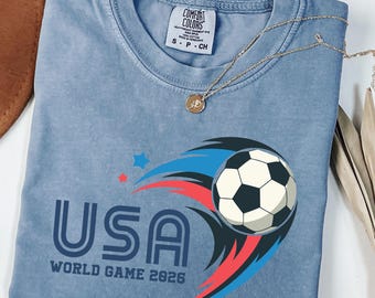 Usa  Soccer Shirt,Usa  Vintage soccer shirt,Usa 2026 Football shirt,Soccer World Tournament shirt,International Game Day Shirt