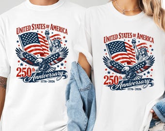 4th Of July Shirt,Fourth of july shirt,America 250th Anniversary Shirt, Patriotic Eagle Tee,  American Flag Shirt,Patriotic shirt