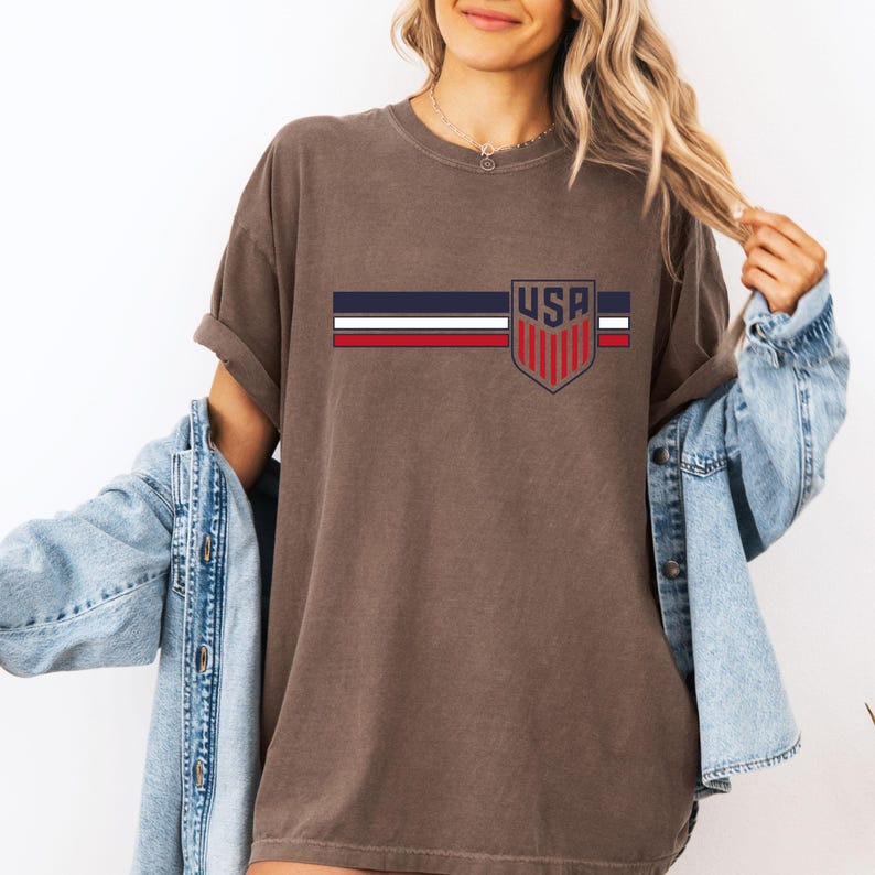Camiseta de fútbol de EE. UU. 2026, Camiseta de fútbol de EE. UU. 2026, Camiseta de fútbol vintage de EE. UU., Camiseta del Torneo Mundial de Fútbol, Camiseta del Día del Partido Internacional imagen 6