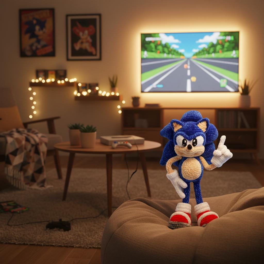 30 Sonic Crochet Patterns to Stitch for Fans of the Fastest Hedgehog 16 Sonic Hedgehog Amigurumi Crochet Pattern PDF
