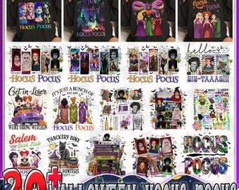 20+ Halloween Design, Hocus Pocus Bundle, Hocus Pocus Bundle, Bunch Of Hocus Pocus,Halloween Design,Happy Halloween Bundle, Digital Download