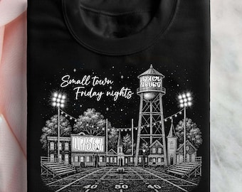 Custom Town Name & Zip Code Png, Small Town Football Png, Halftone Hometown Spirit Png, Big Dreams Football Design, Game Day Png
