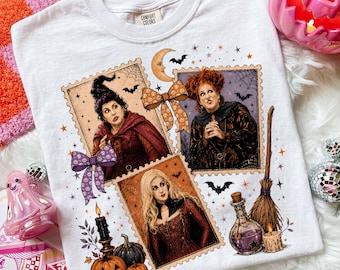 Bad Witches Vibes Png, Coquette Witches Movie Png, Retro Halloween Png, Spooky Season Png, Halloween Witch Png, Witch Saying Png