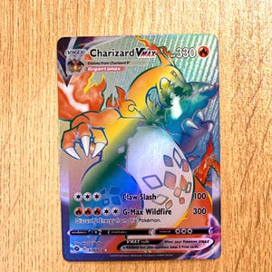 Charizard VMAX champion’s path customized card
