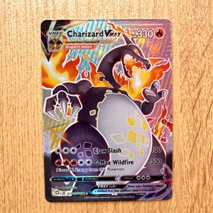 Charizard VMAX shining fates customized card