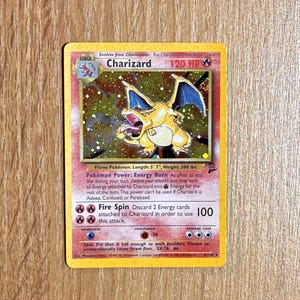 Charizard base set 2 customized cards