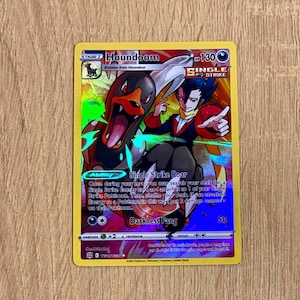 houndoom single strike pokemon card value Holo 096/163 VTC Captured in a crystal Houndoom 2021 Sword & Shield: