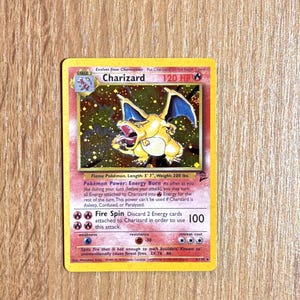 Charizard base set 2 customized cards