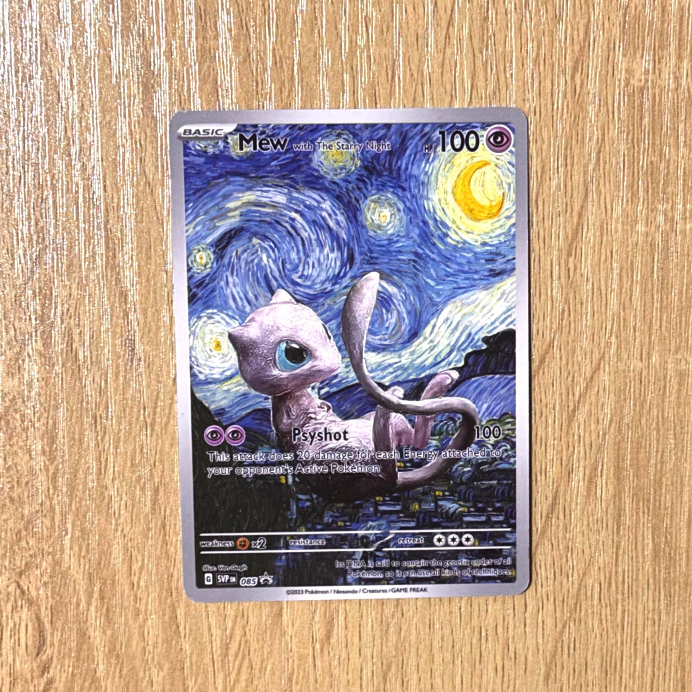 Mew Full Art Cards - Etsy