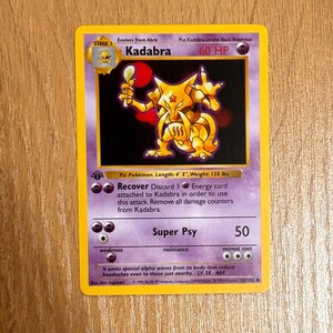 kadabra pokemon card value Kadabra - SV: Paldean Fates