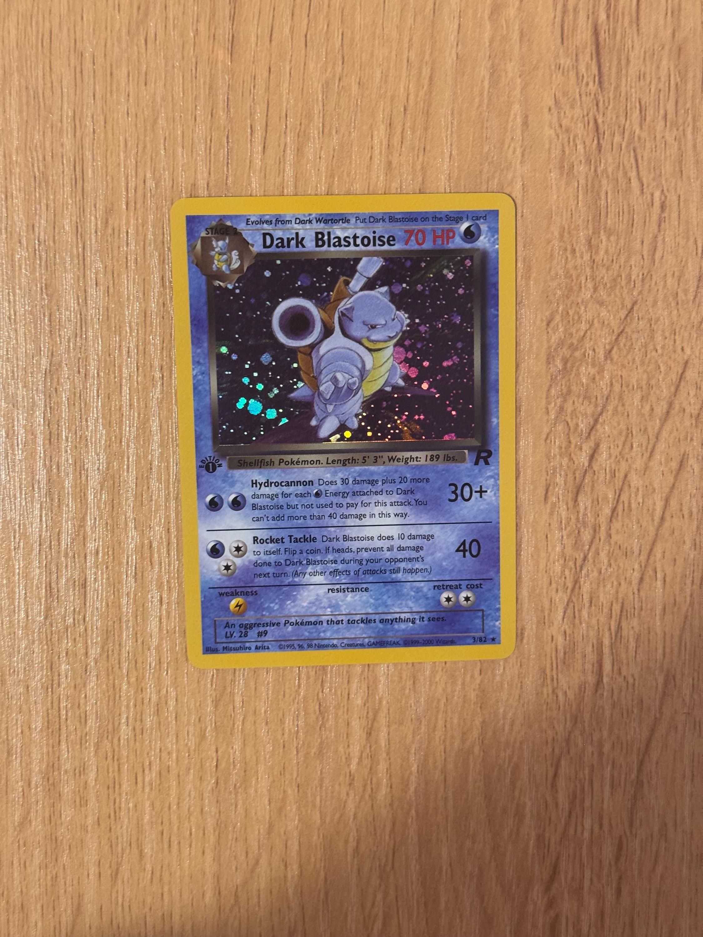 1995 dark blastoise pokemon card value Pokemon TCG Graded Card: 2000 Dark Blastoise (1st Edition) English #00 –  Vancity CJ Trading Cards
