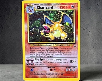Charizard (リザードン) Base Set - Pokémon Extended Artwork Display