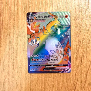 Charizard VMAX champion’s path customized card
