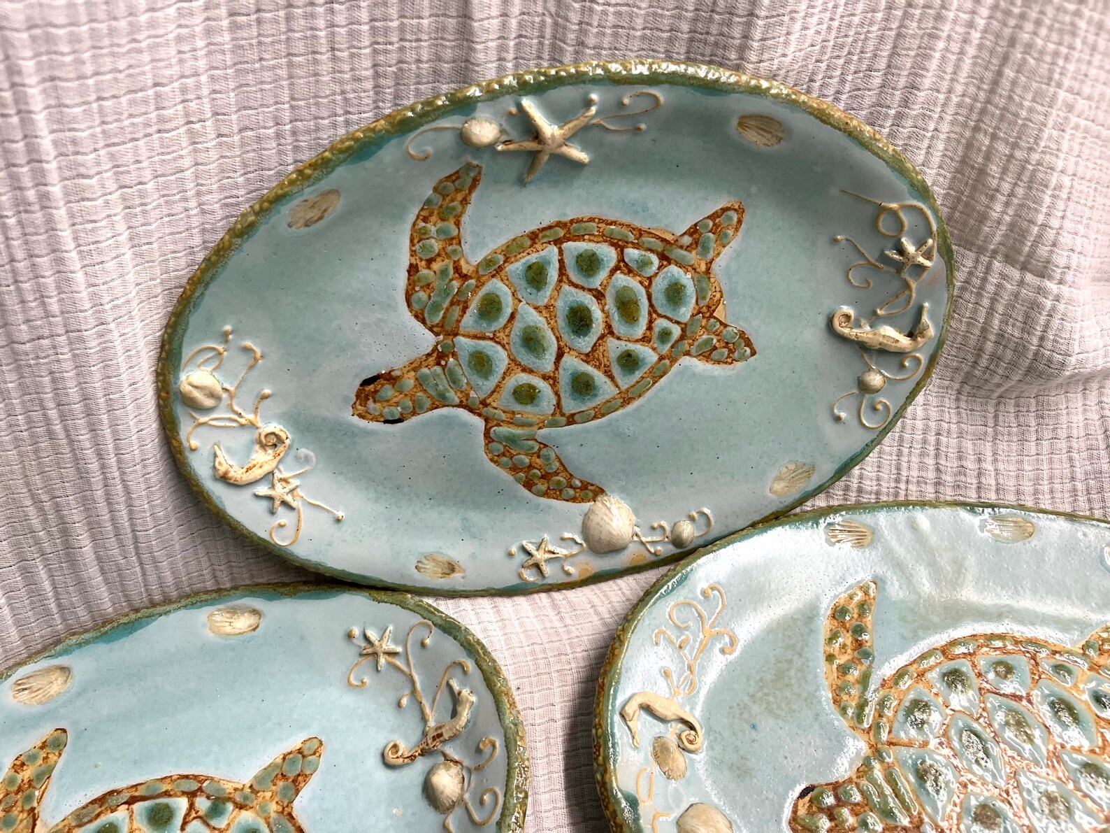 Turtle Platter Etsy