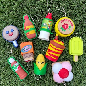 Mexican Snack Fidget Keychains | Elote, Gansito, Tajin etc. Inspired Toys l Single for 6.00 image 3