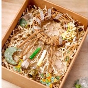 Boho Witch Bells for Door Knob Hanging/Moon Charm Decor