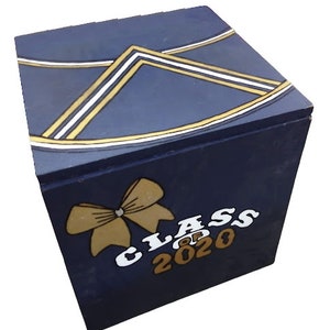 Varsity Cheer Boxes School Box Collapsible Wood Stand Sports High School Group