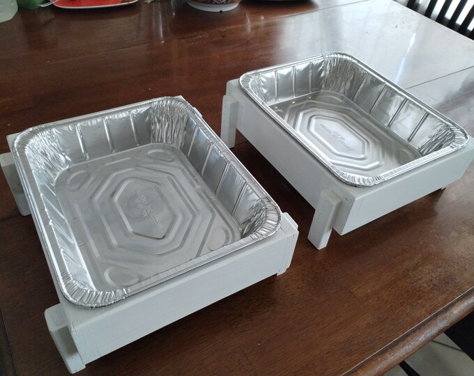 Disposable Foil Pan Holder Aluminum Disposable Pan Buffet Etsy