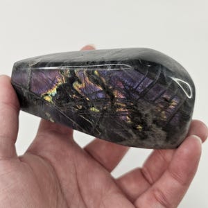 Labradorite Freeform - Purple, Rainbow