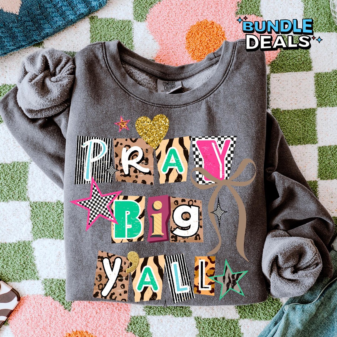 Christian Ransom Note PNG Bundle – Trendy Letters Sublimation - Faith ...