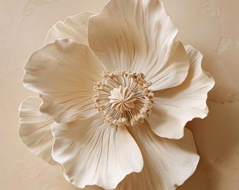 Lámina decorativa de pared con la flor de nacimiento de agosto, estampado de amapolas, decoración floral neutra, arte botánico minimalista para habitación infantil, regalo de cumpleaños, descarga digital.
