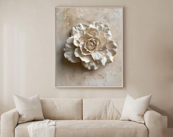 Regalo de cumpleaños de junio para ella, lámina con la flor de nacimiento de la rosa, arte floral significativo para la pared, decoración botánica neutra, descarga digital.