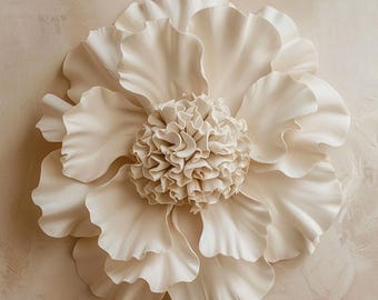 Lámina decorativa de pared con la flor de nacimiento de octubre, estampado de caléndula, decoración floral neutra, arte botánico minimalista para habitación infantil, regalo de cumpleaños, descarga digital.