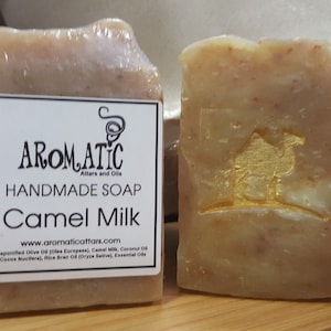 All natural Handmade CAMEL MILK SOAP