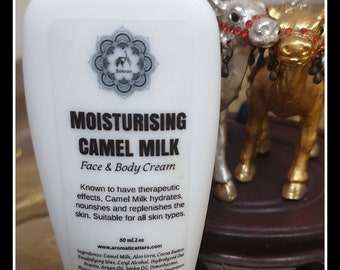 Moisturising CAMEL MILK LOTION Face & Body Cream ~60ml 2oz