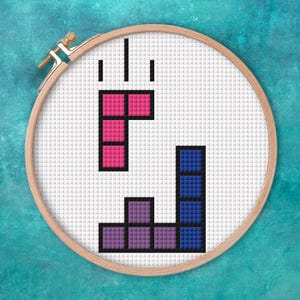 Bisexuell Pride Kreuzstich Stickmuster Kreuzstichmuster Stickmuster Stickvorlage